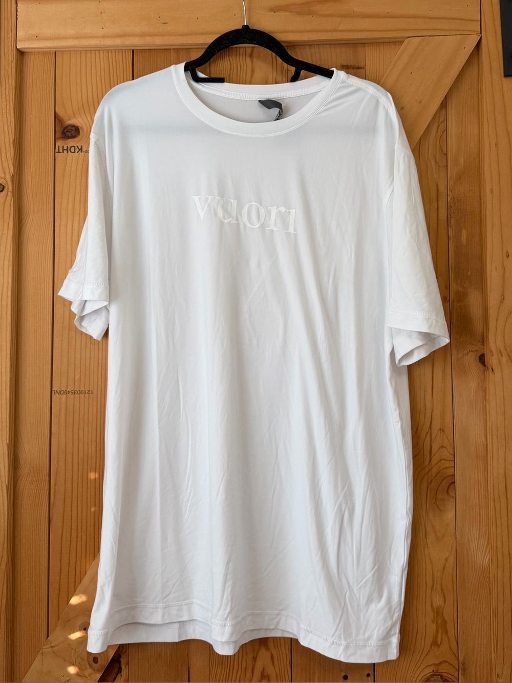 Vuori Mens White Lightweight T-shirt